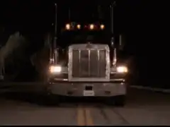 Truck hits man with deer antlers