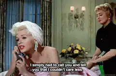 Marilyn Monroe I simply had to call you