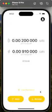 Bitcoin wallet balance update