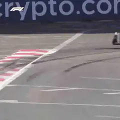 McLaren F1 cars racing on track