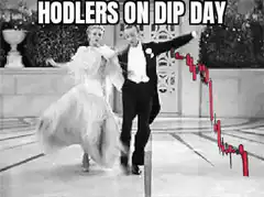 Hodlers on Dip Day Dancing