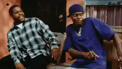 Kevin Hart and Chris Rock laughing