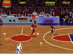 NBA Jam dunk with crowd reaction