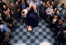 Clifford landing in locker room