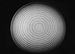 Concentric circles pulsing