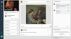 Alan Watts page create post video
