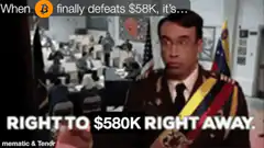 General Mouton Bitcoin $58K to $580K