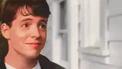 Matthew Broderick smirking