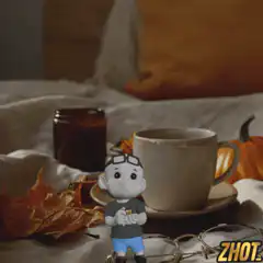 Good morning cartoon character