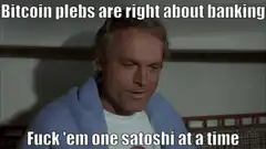 Bitcoin plebs are right about banking