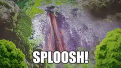 waterfall sploosh