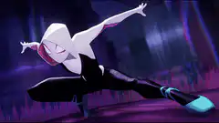 Ghost Spider in action pose