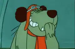 Courage the Cowardly Dog laughing