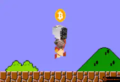 Bitcoin mining with Donald Trump
