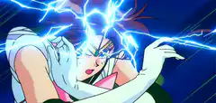 Sailor Jupiter lightning attack
