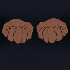 red pill blue pill hands