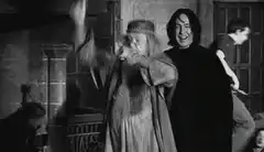 Dumbledore and Snape dancing