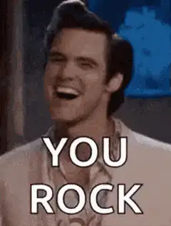 Jim Carrey You Rock Thumbs Up