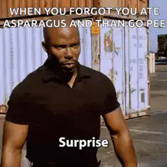 Surprise Mother Fucker Asparagus Pee