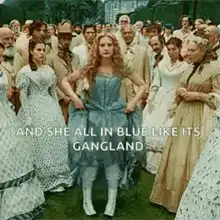 Dorothy in blue gangland