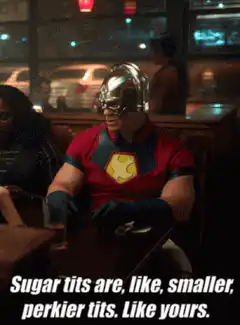 Captain Hammer sugar tits