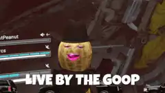 Peanut singing Live by the Goop Die by the Goop