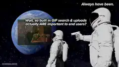 This is Fine astronaut GIF