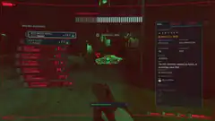 Cyberpunk 2077 Quickhack Menu