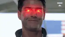 Tom Cruise laser eyes sunglasses