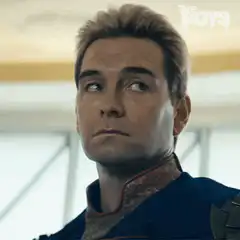 Homelander looks up and closes eyes