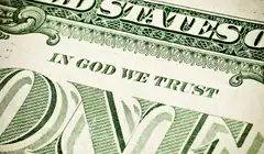 In God We Trust on US Dollar Bill