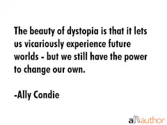 Ally Condie dystopia quote