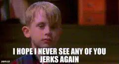Macaulay Culkin I Hope I Never See Any Of You Jerks Again