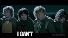 Four Hobbits Say I Can't