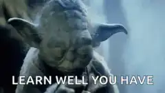 Yoda Learn Well You Have
