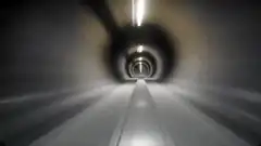 Fast forward through a tunnel