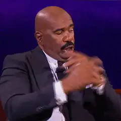 Steve Harvey finger guns