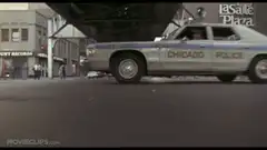 Chicago Police car chase under elevated train tracks