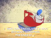 SpongeBob Who Can Crawl Like a Dog
