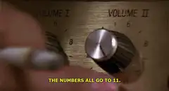 The numbers all go to 11
