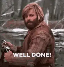 Well Done!