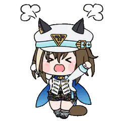 Chibi sailor girl angry steam