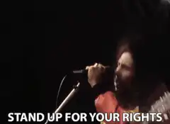Bob Marley Stand Up For Your Rights