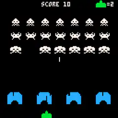 Space Invaders gameplay