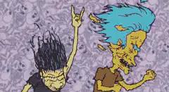 Simpsons characters turn into skeletons