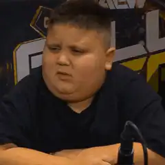Boy looking skeptical and unimpressed