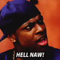 Hell Naw! Reaction GIF