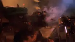 Goblins smoking and drinking at a bar