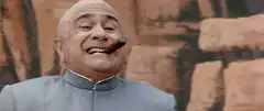Dr. Evil laughing with cigar