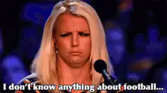Britney Spears doesn't know anything about football